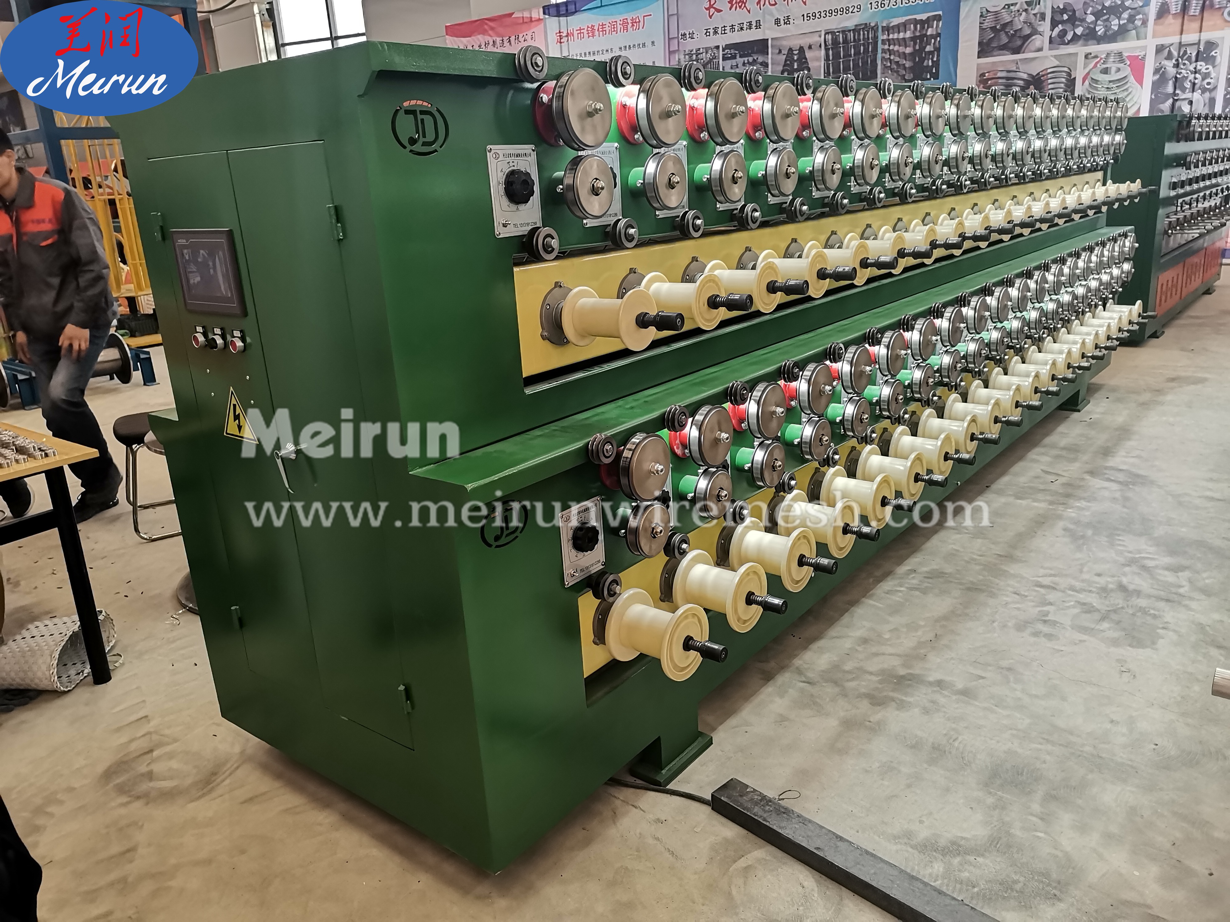 China Supplier Wire Drawing Machine with Annealing Furnace 