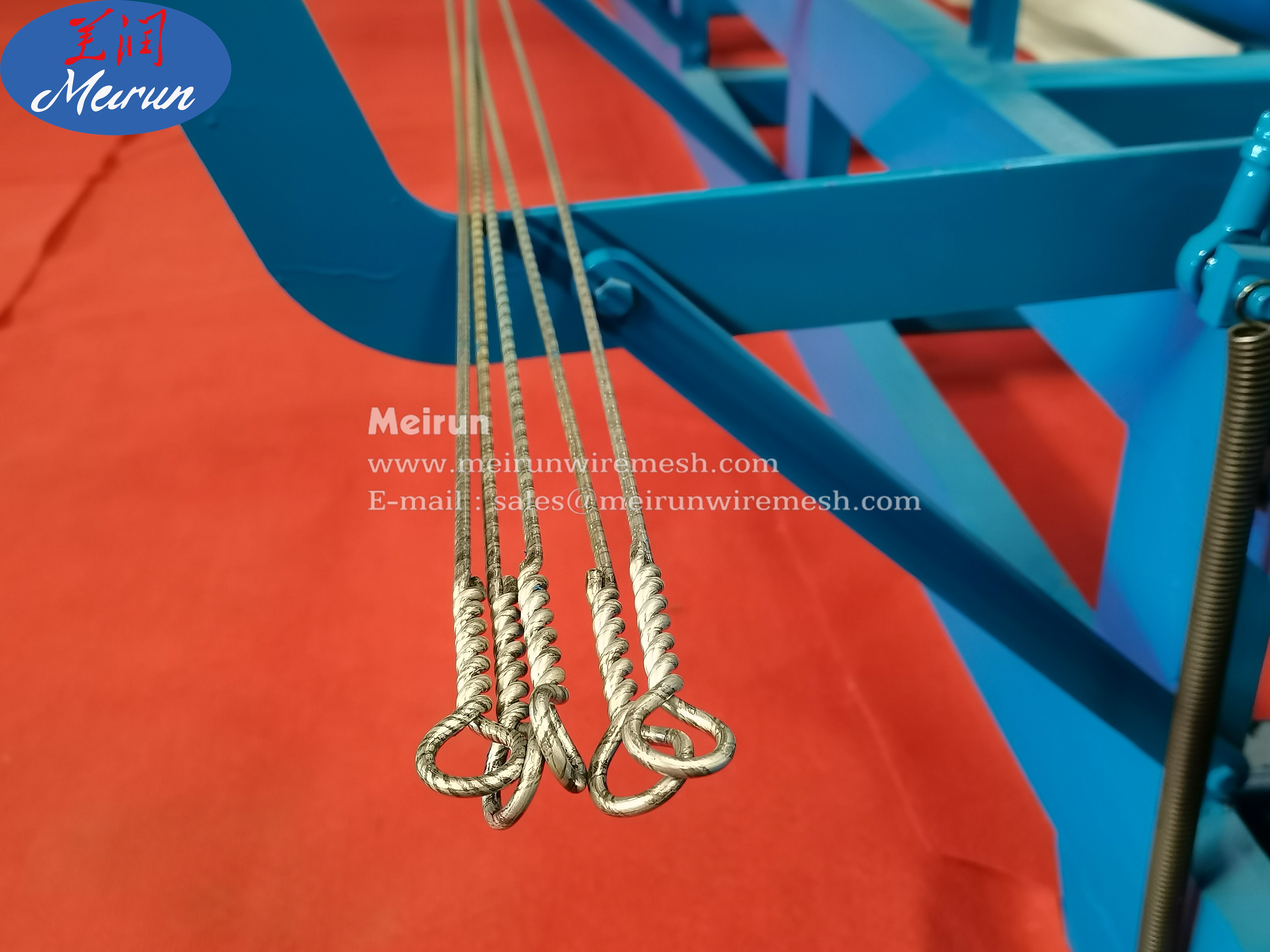  Single Loop Quick Link Galvanized Cotton Baling Wire Double Loop Wire Ties Machine