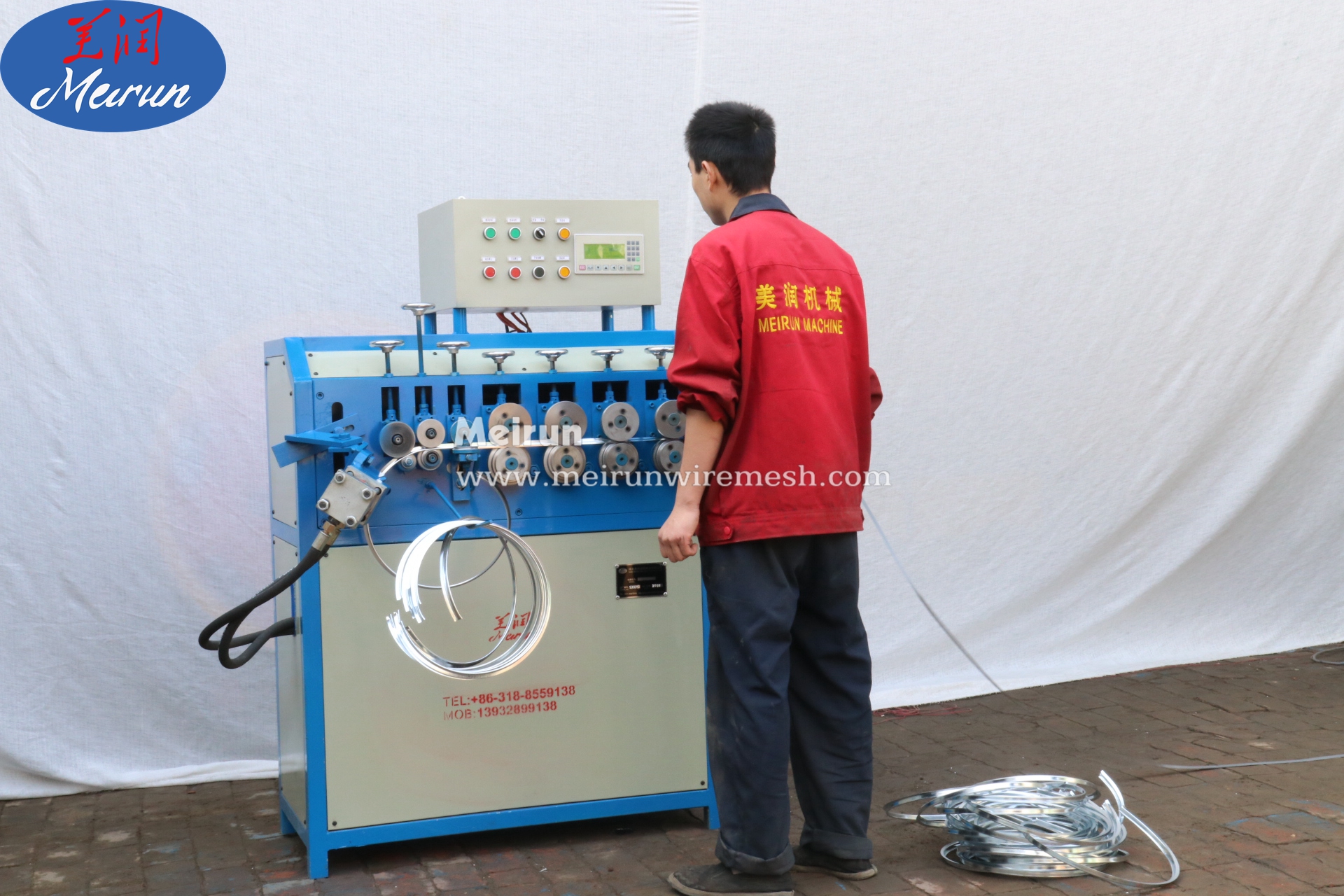 Coiler Making Machine And Roller Making Machine 