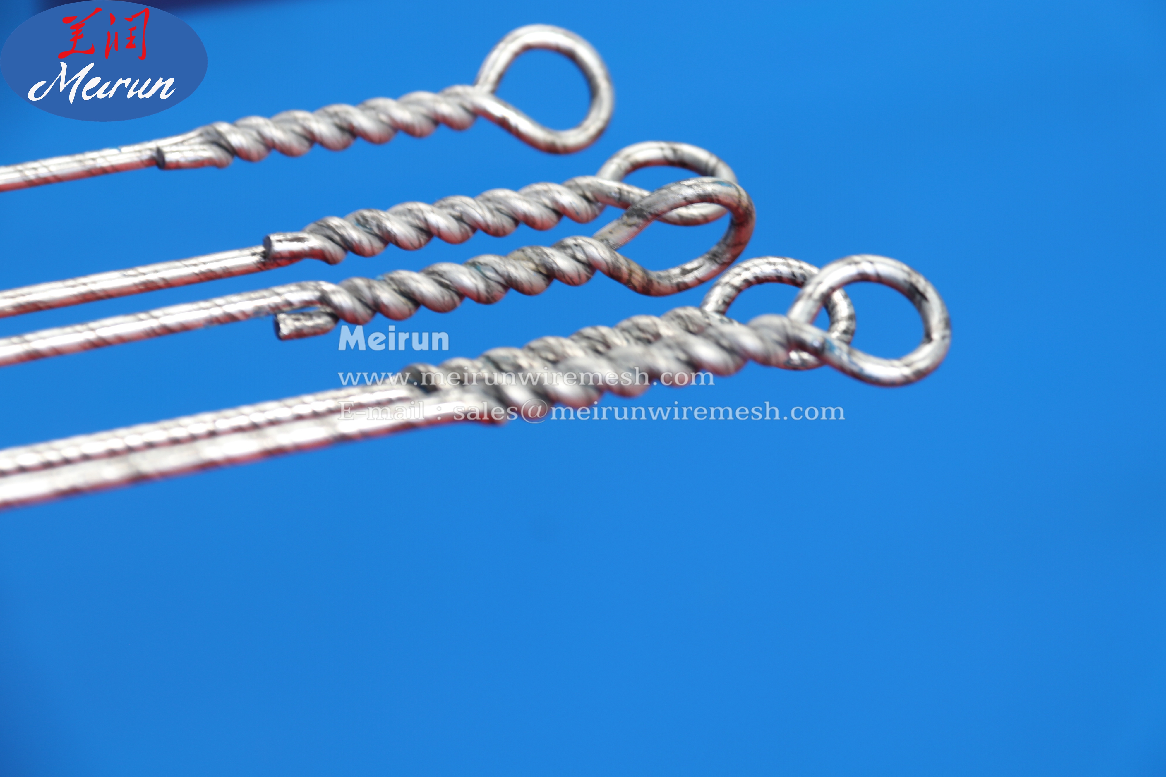 Double Loop End Twist End Handling Ties Wire Machine