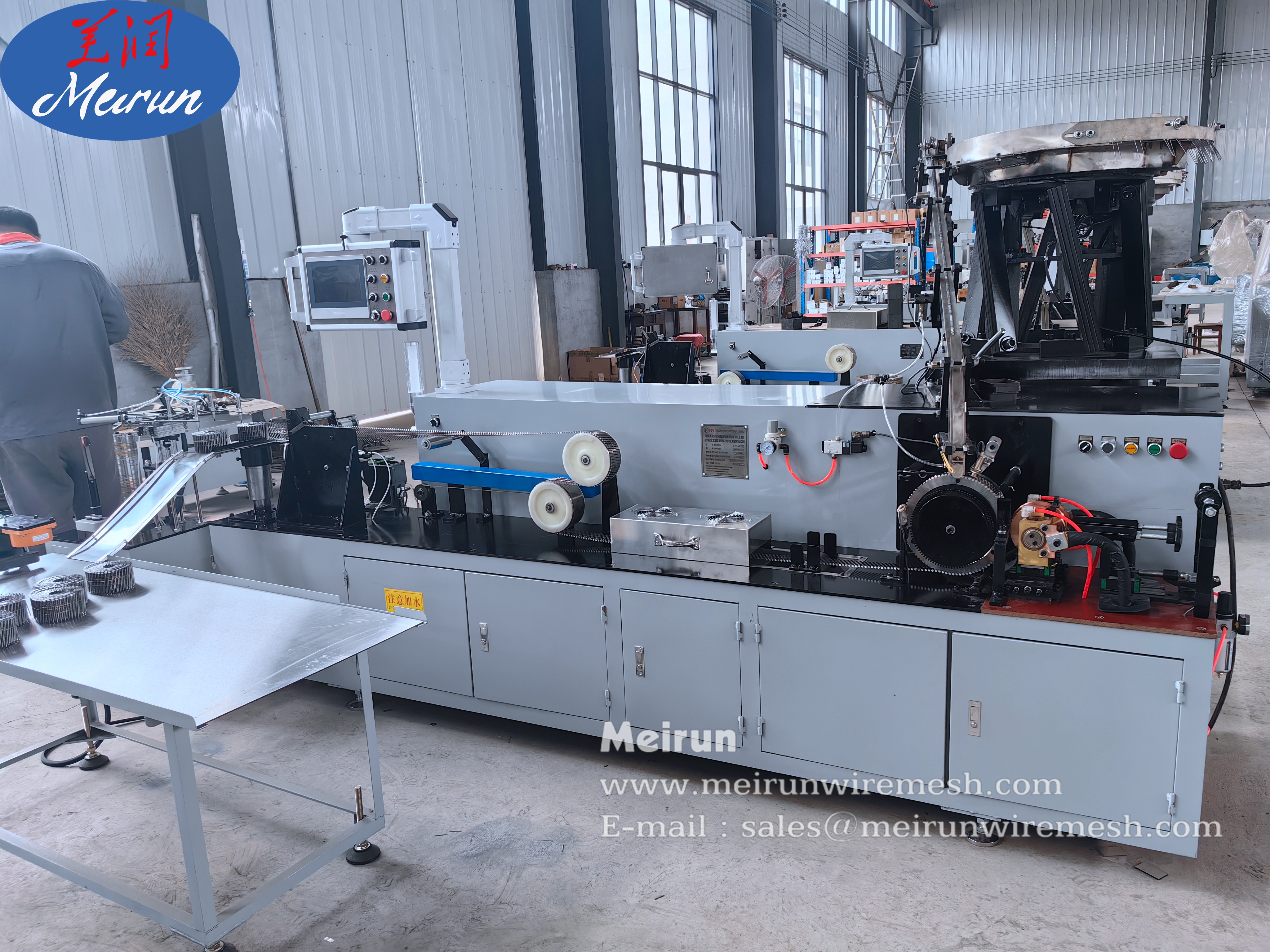 Automatic Pallet Coil Nail Making Machine