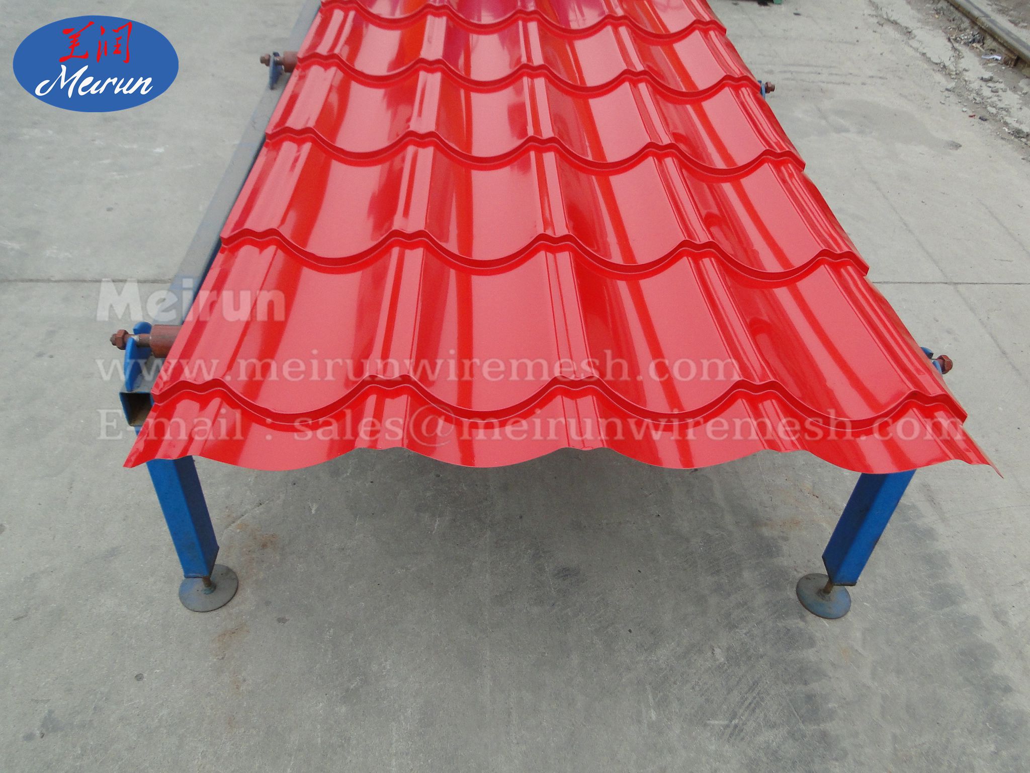 Roofing Zinc Galvanized Corrugated Sheets Making Machine 