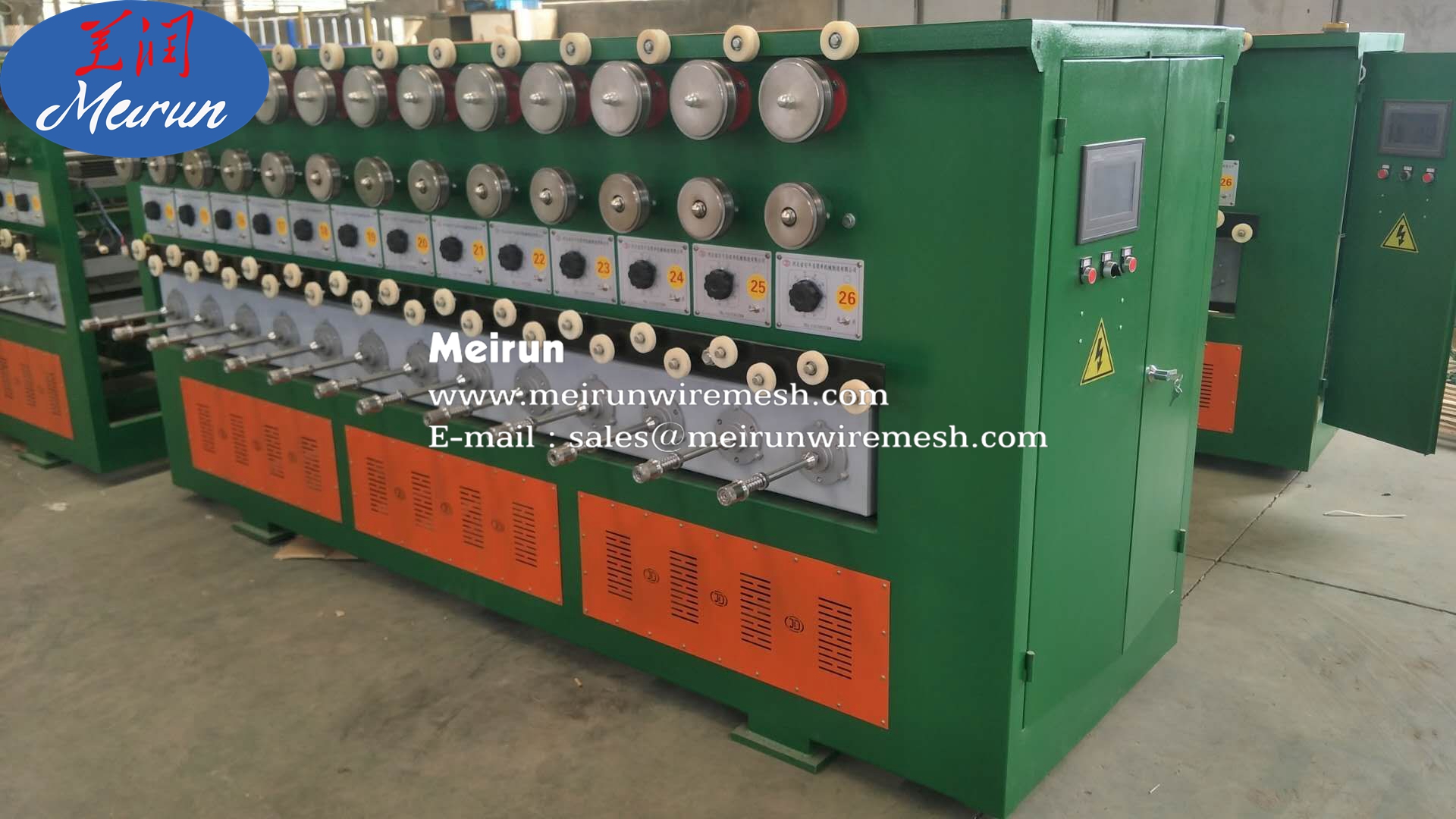 Copper Wire And Cable Steel Wire Continuous Straight Line Dry Type Wire Drawing Machine