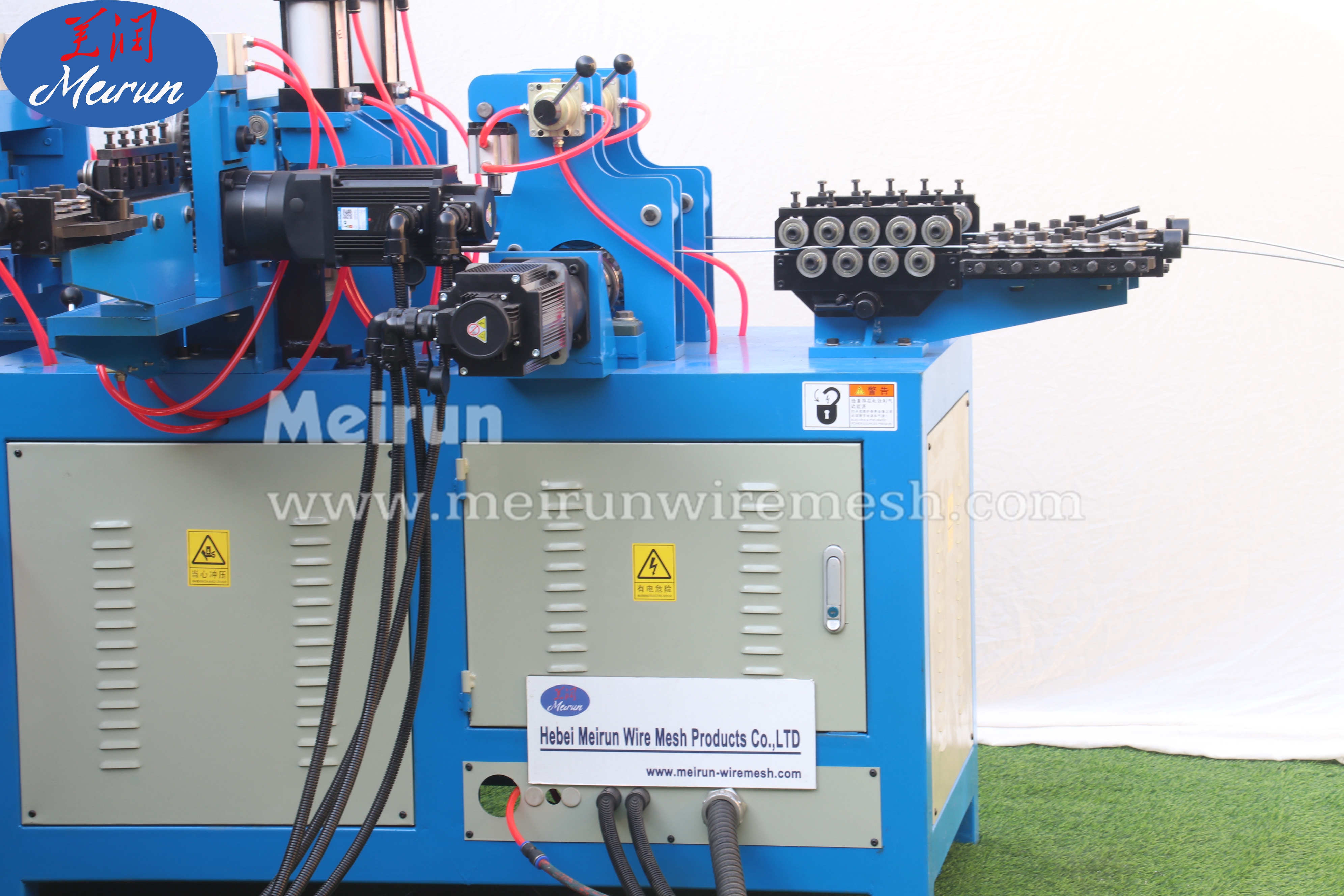High Speed Brick Force Wire Mesh Welding Machine for South Africa Customer 3 Rolls