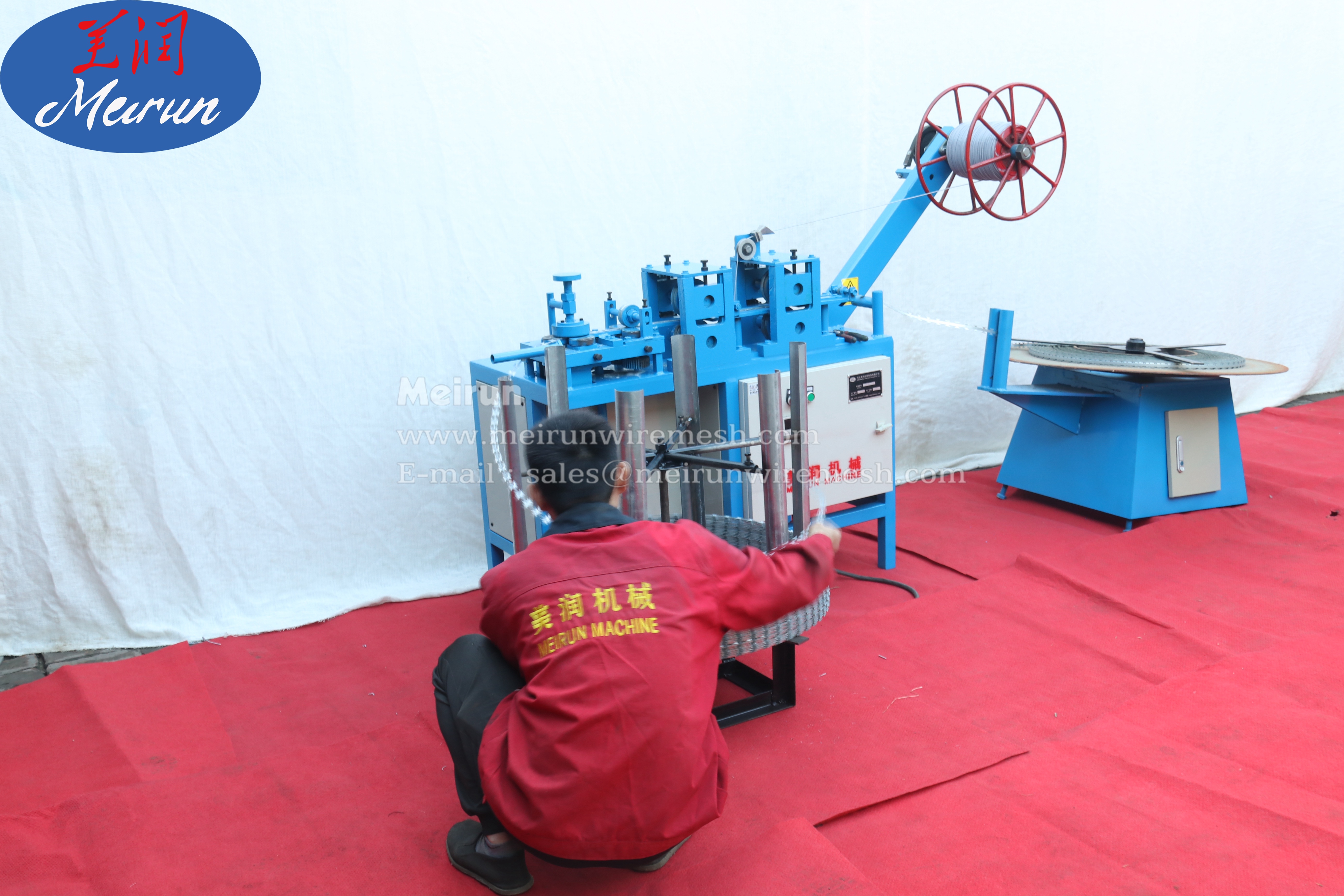 Best Quantity Razor Barbed Wire Fence Coiling Machine