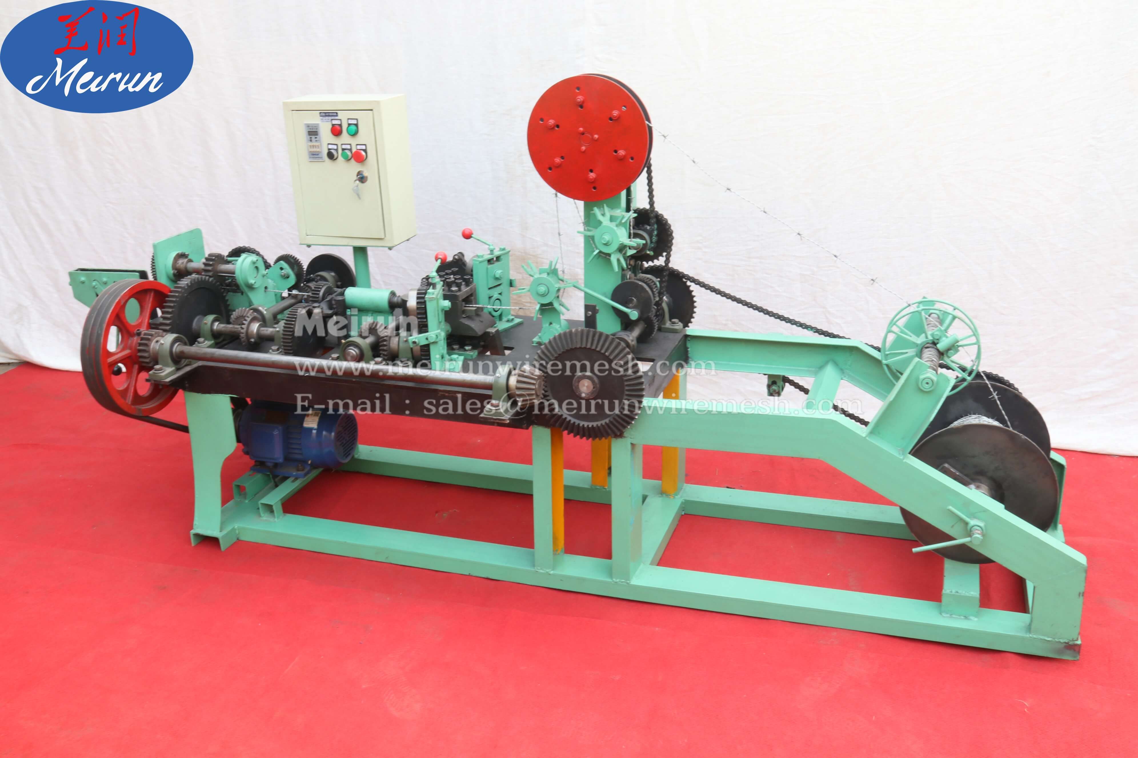 Efficient Barbed Wire Machine Fence Machine 