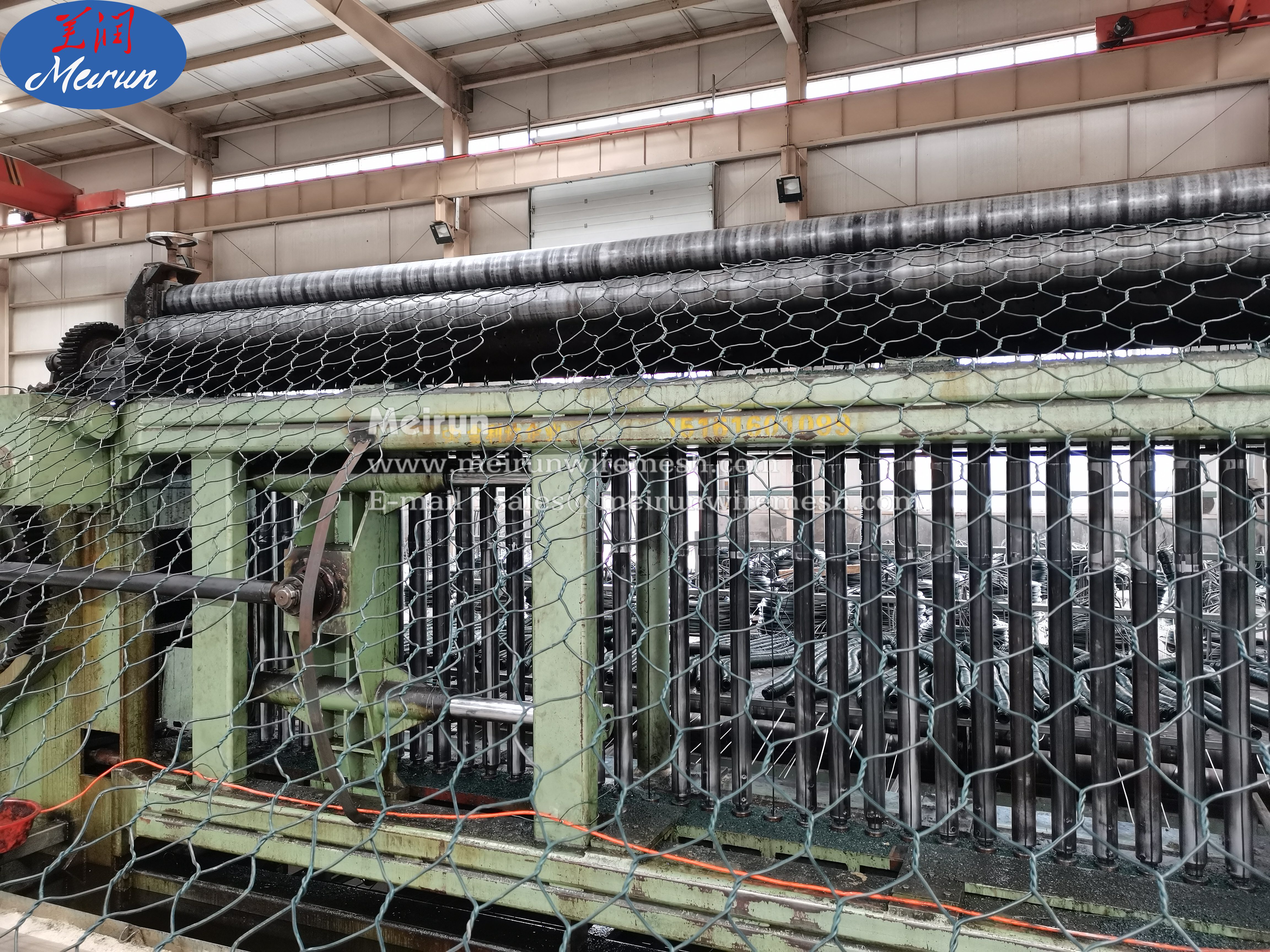 China Supplier Pvc Gabion Cages Stone Filled Gabion Gabion Mesh Machine Netting/ Weaving Machine