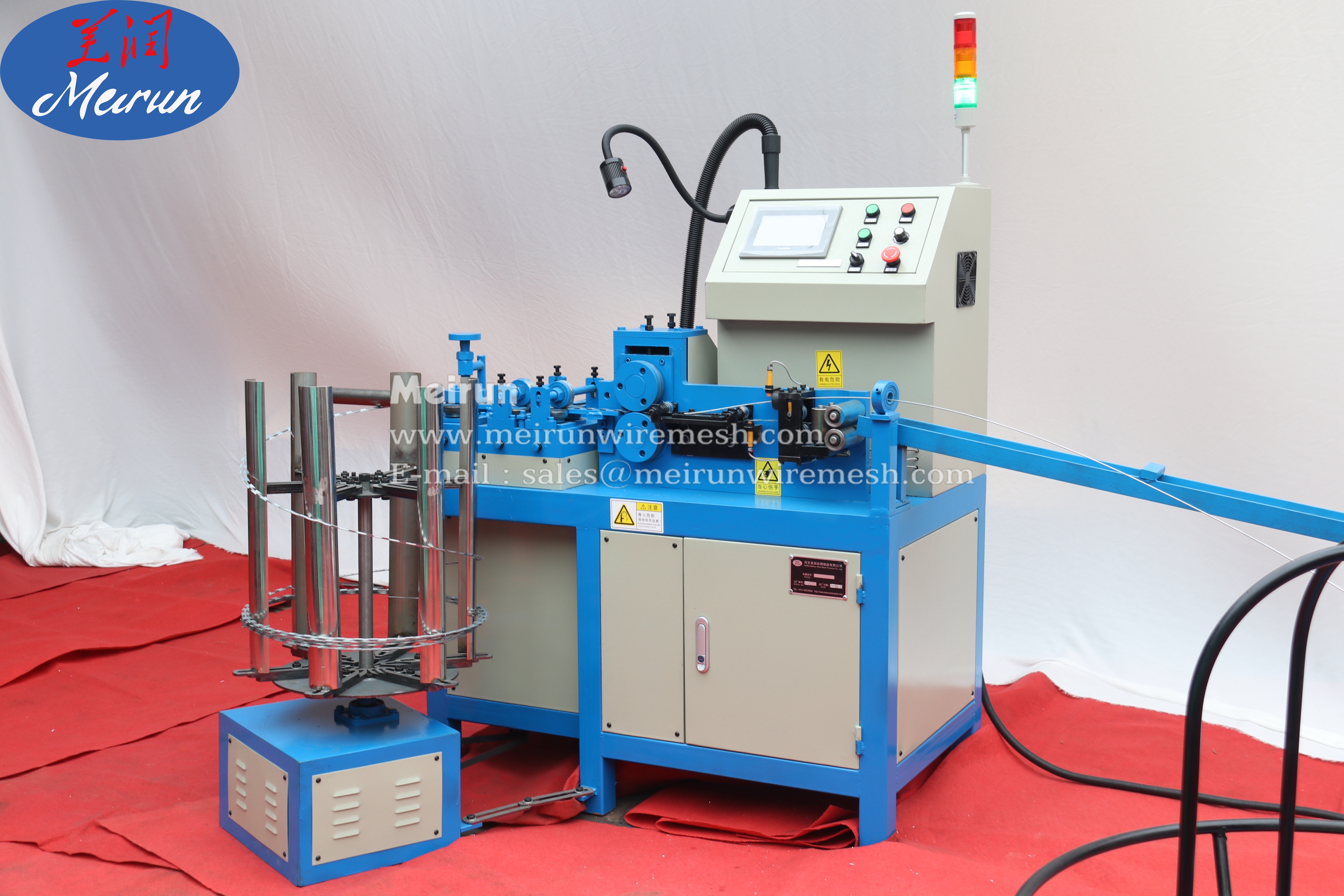 Hot Selling Razor Barbed Wire fence Making Machine 