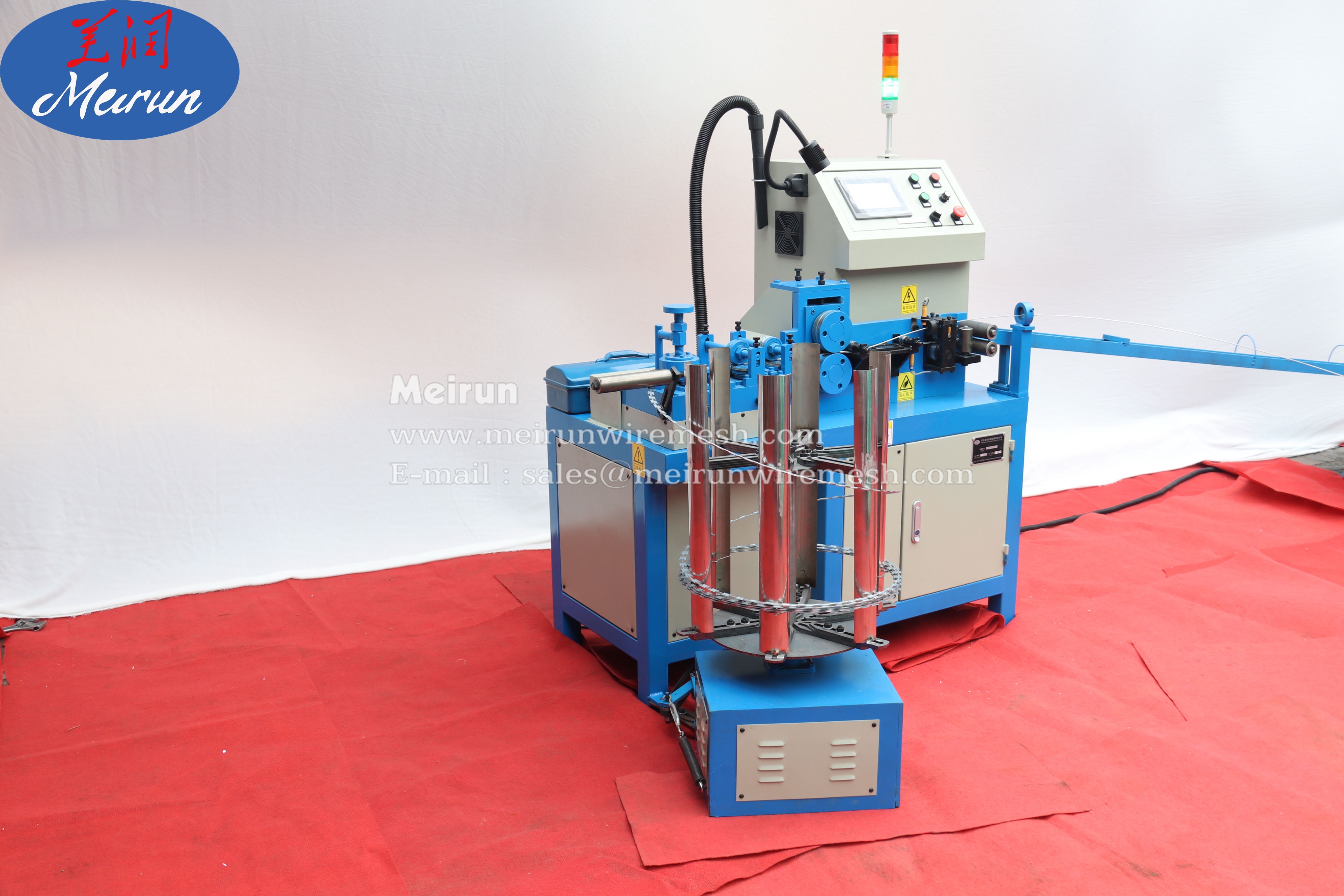 High Quality Razor Barbed Wire Coiling Making Machine 
