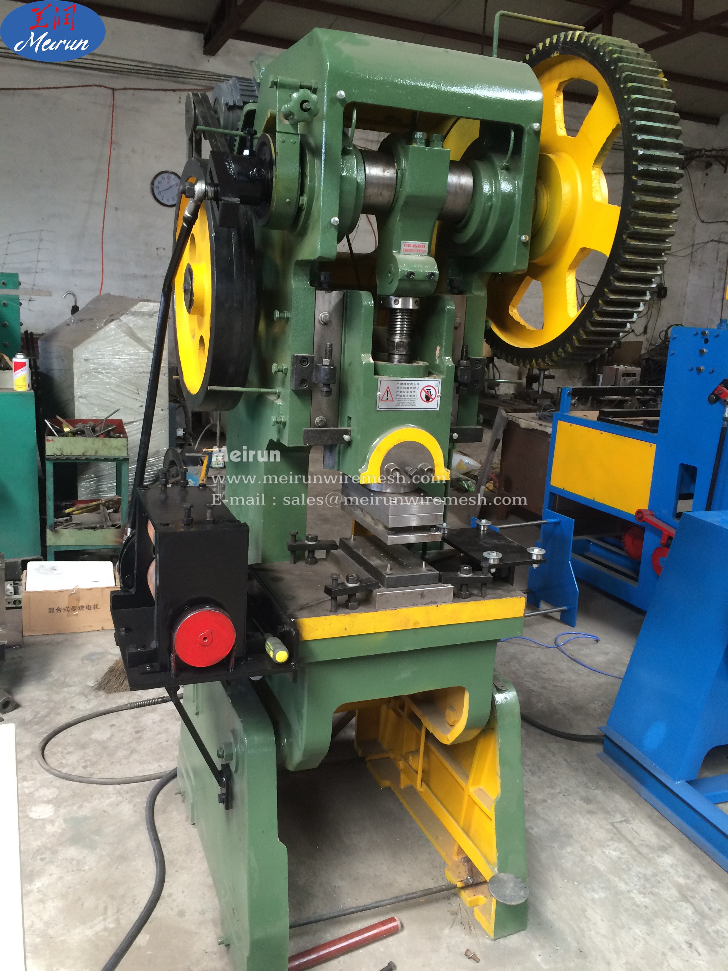 High Quality Performance 100T Double Blanking Press Punching Machine 