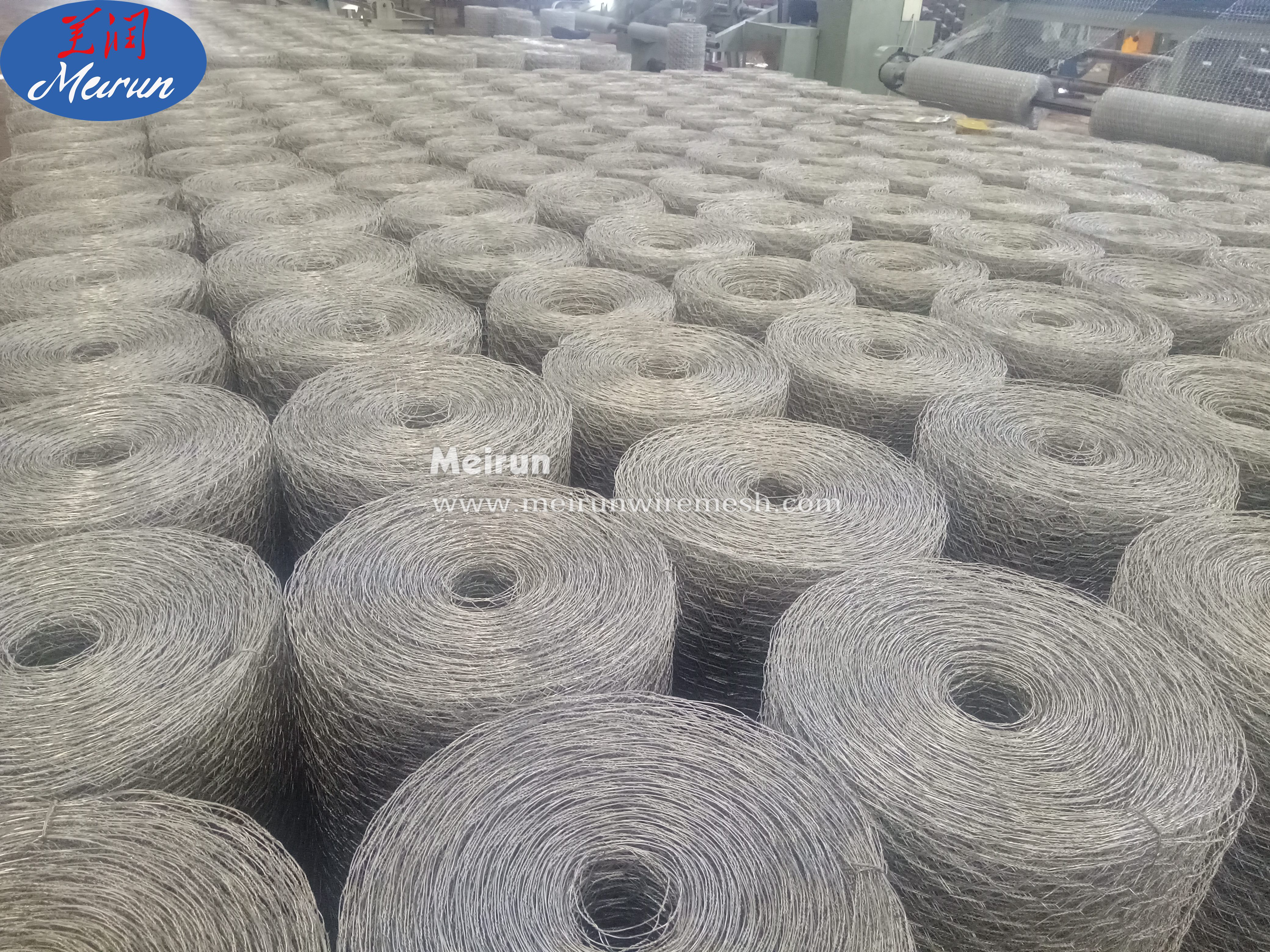 High Quality Hexagonal Wire Mesh Knitting Machine Gabion Box Making Machine