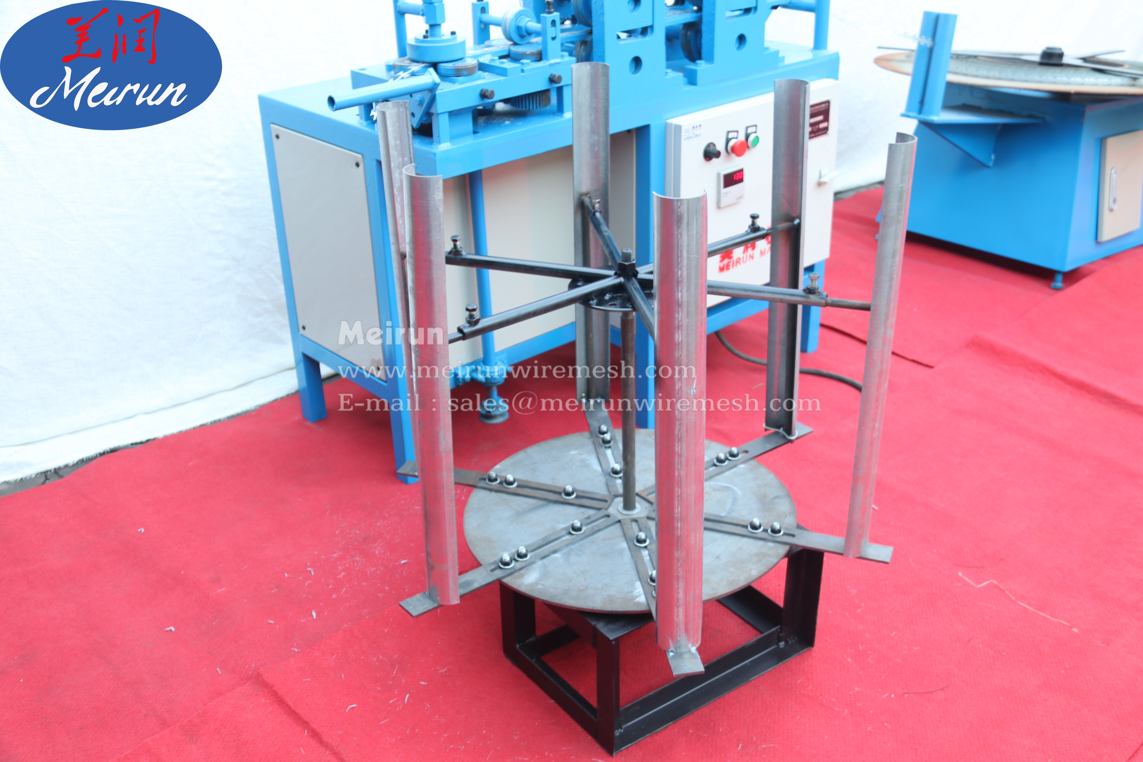 High Speed Double Edge Safety Razor Barbed Wire Fence Coiler Machine with Good Quality, Competitive Price