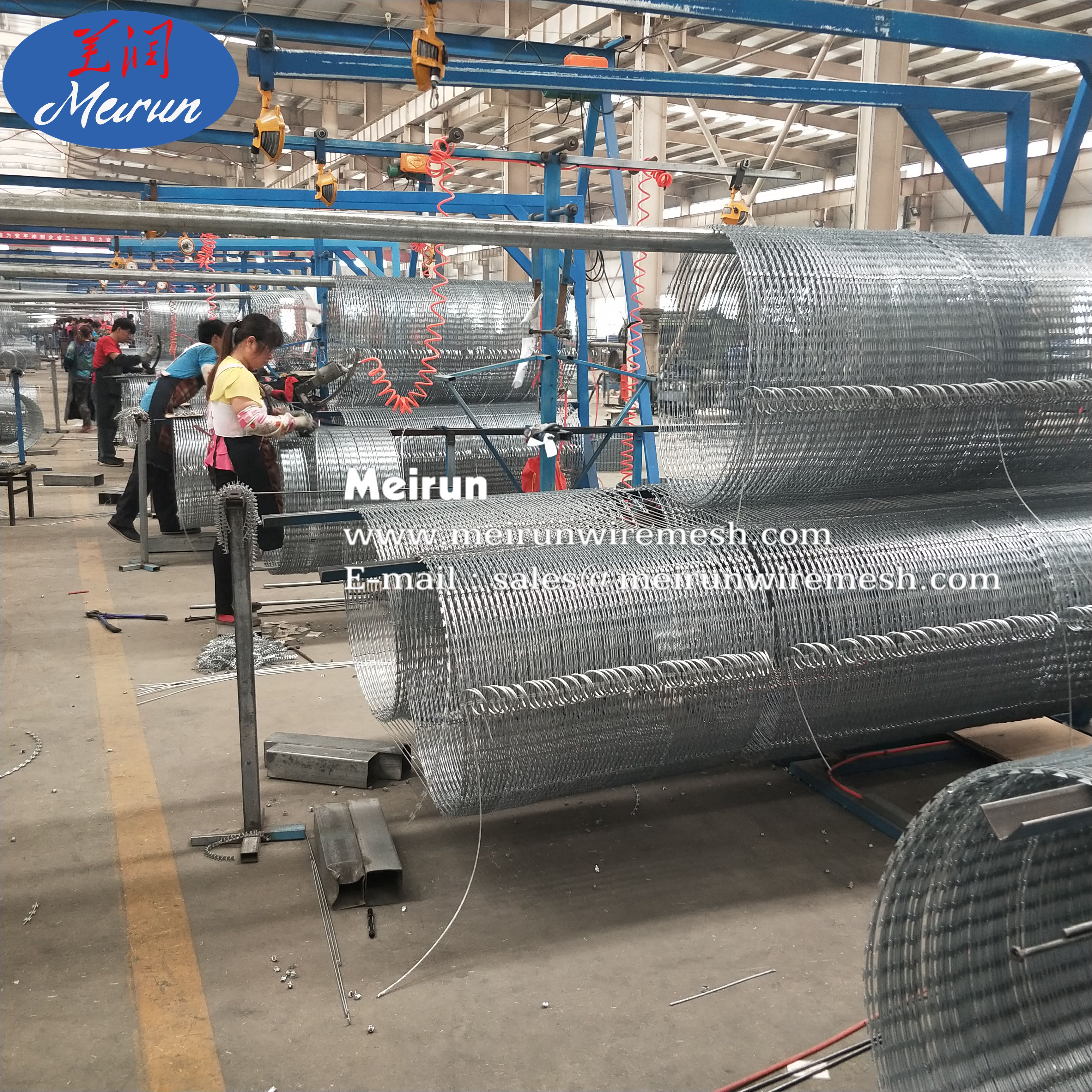 Direct Factory Razor Barbed Wire Fence Clipped Making Machine