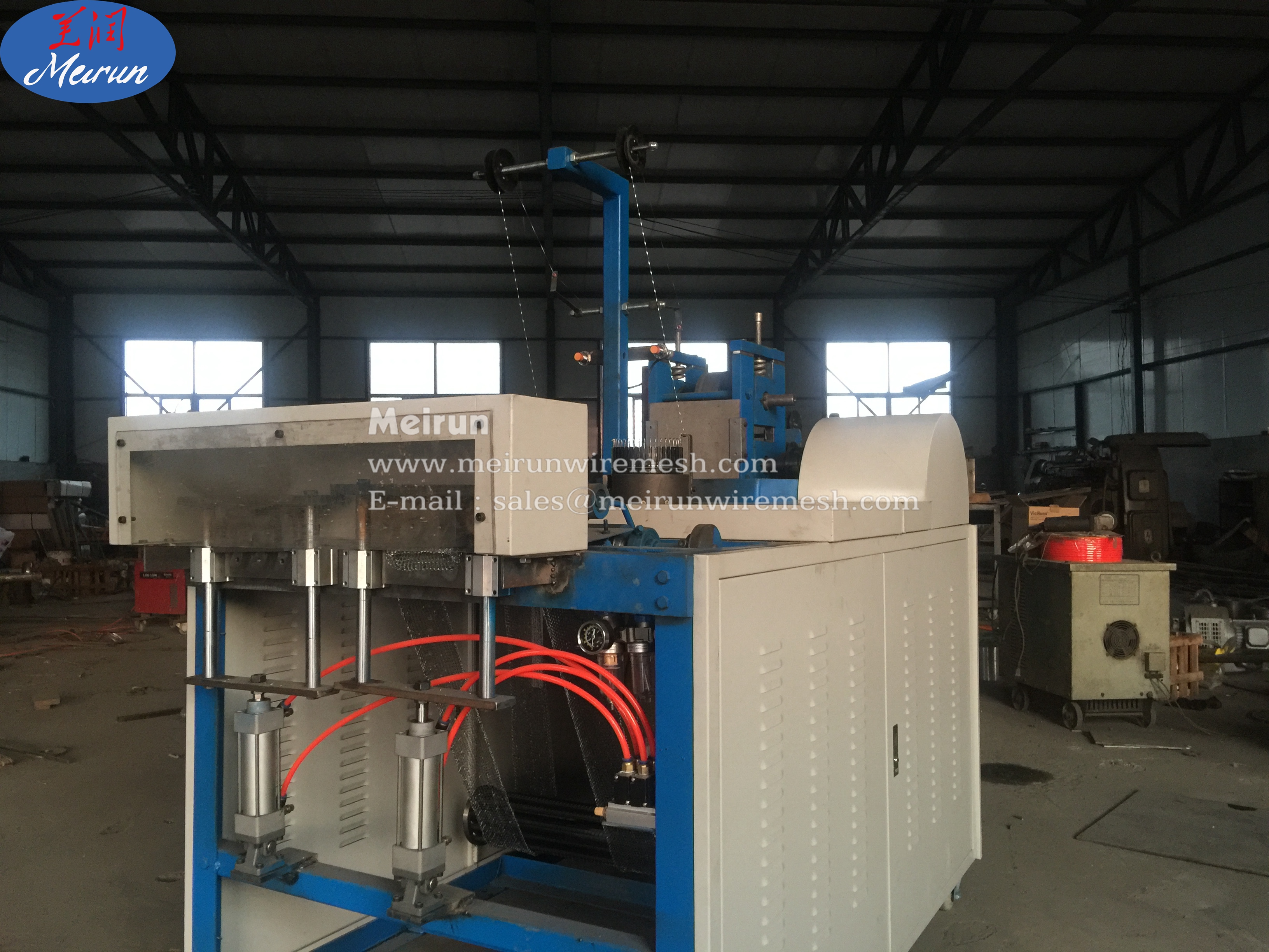 Stainless Steel Wire Scrubber Scourer Making Machine Used for Kitchen Clean 