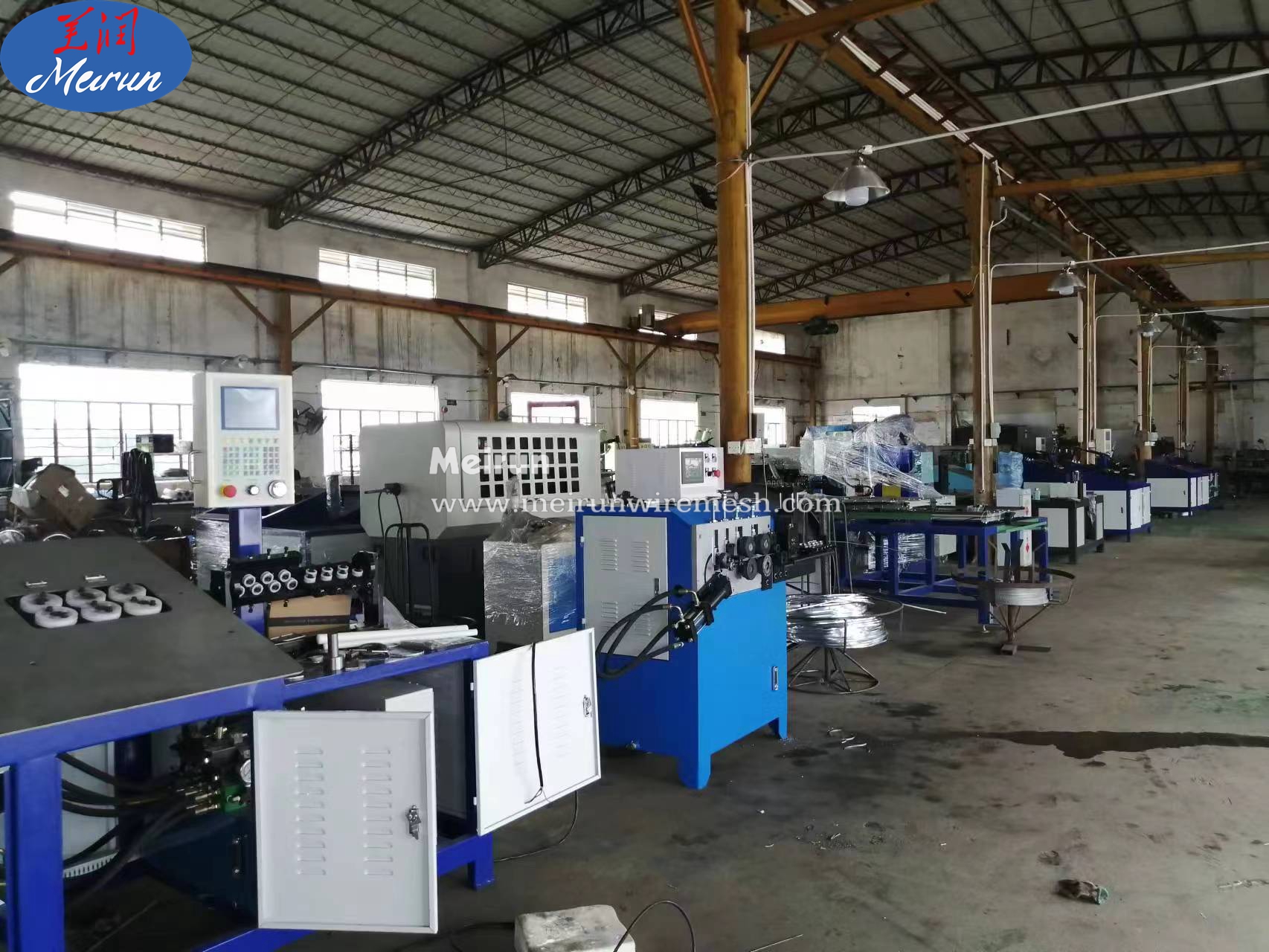 CNC Automatic Iron Coil Wire Coil Bending Making Machine