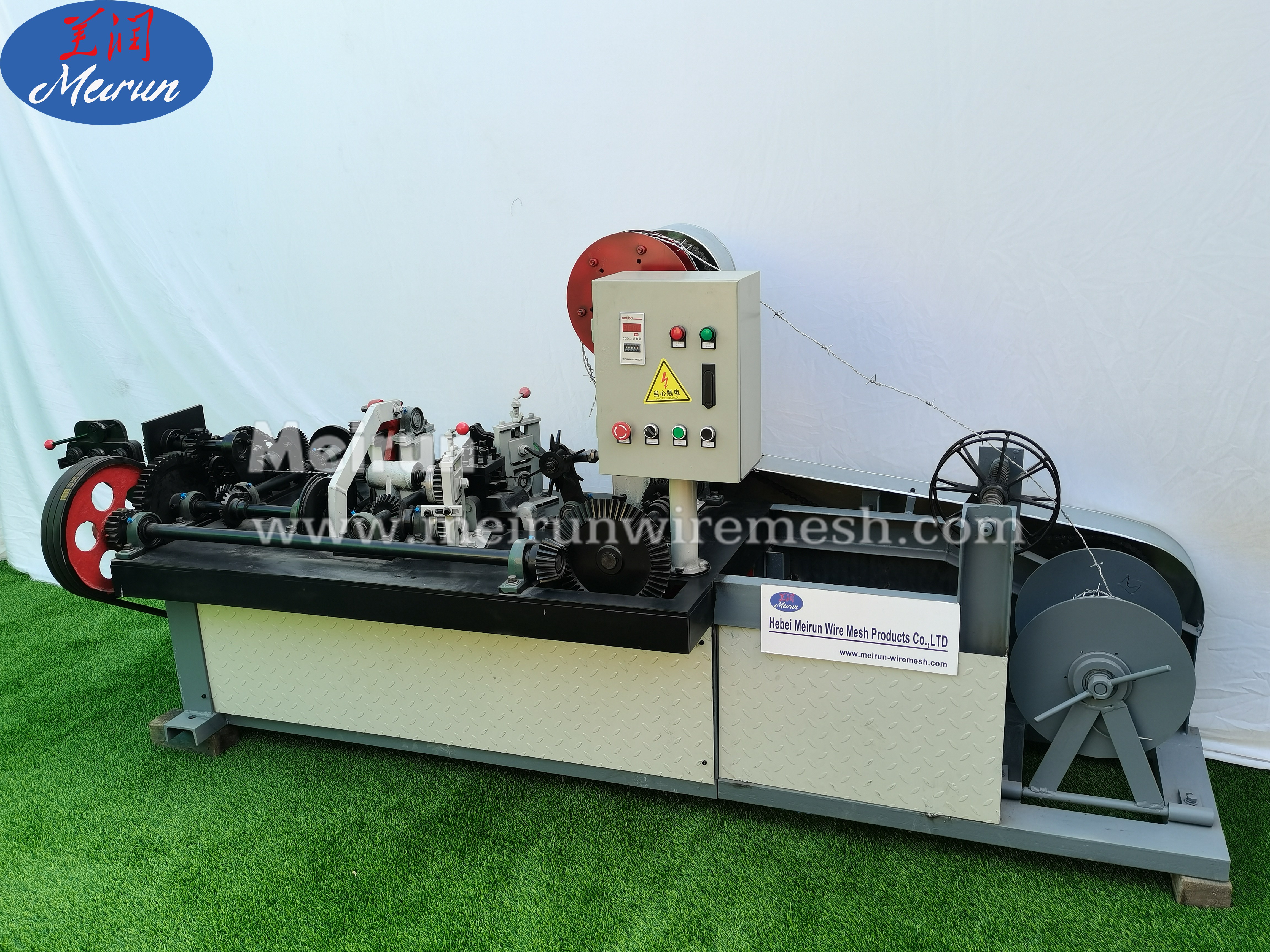 High Output Automatic Common Double Twisted Barbed Wire Machine(manufacture)