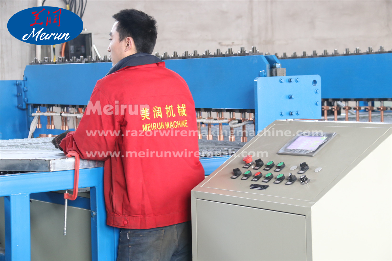Razor Fence Mesh Panel Welding Machine