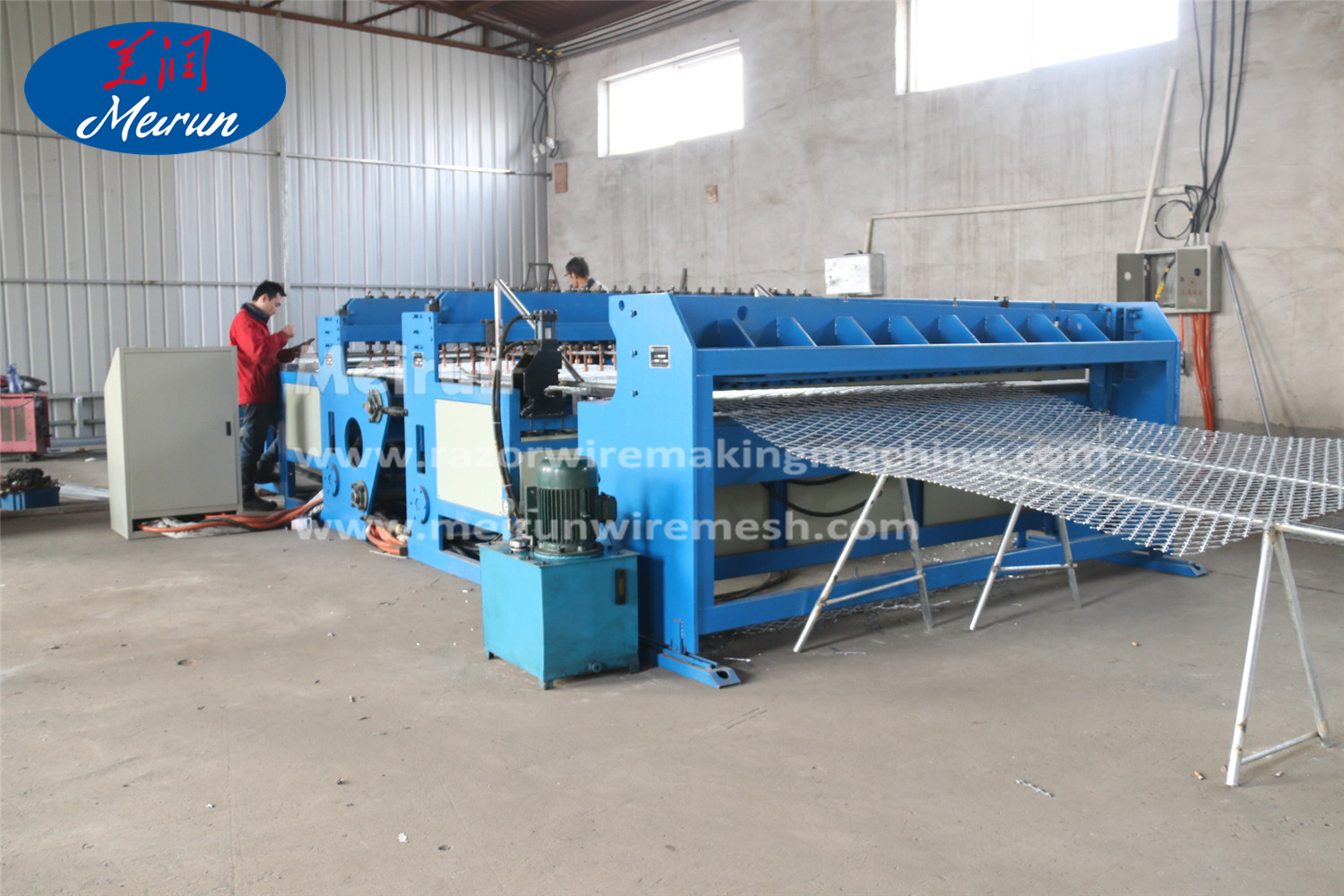 Razor Guarding Fence Mesh Panel Welding Machine
